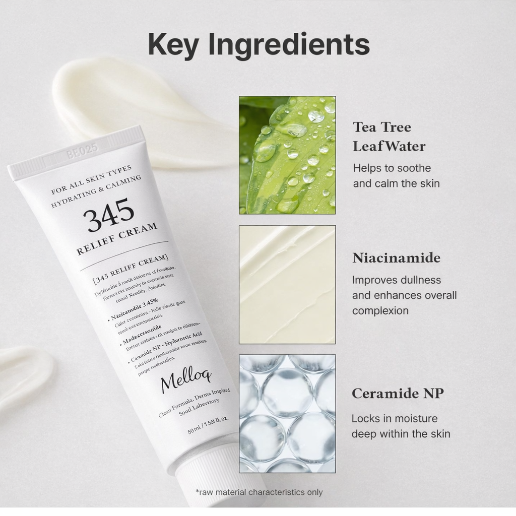 Melloq 345 Korean Relief Cream